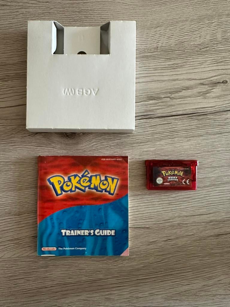 Originele Pokémon Ruby versie, Enlèvement ou Envoi, 1 joueur, Jeu de rôle (Role Playing Game), Utilisé