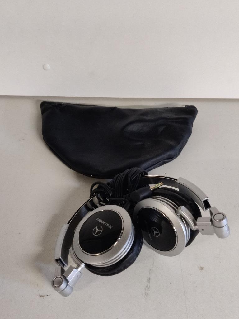 Vintage Mercedes Benz koptelefoon, Audio, Tv en Foto, Hoofdtelefoons, Ophalen of Verzenden, Zo goed als nieuw