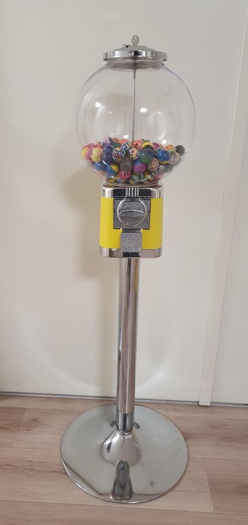 Kauwgomballen stuiterballen automaat op voet, Ophalen of Verzenden, Nieuw