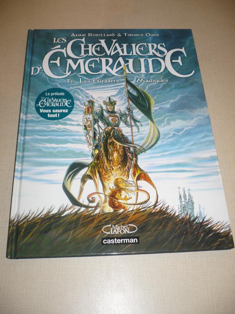 Les chevaliers d'émeraude n 1-EO- + cahier graphique, Livres, Une BD, Enlèvement ou Envoi, Comme neuf