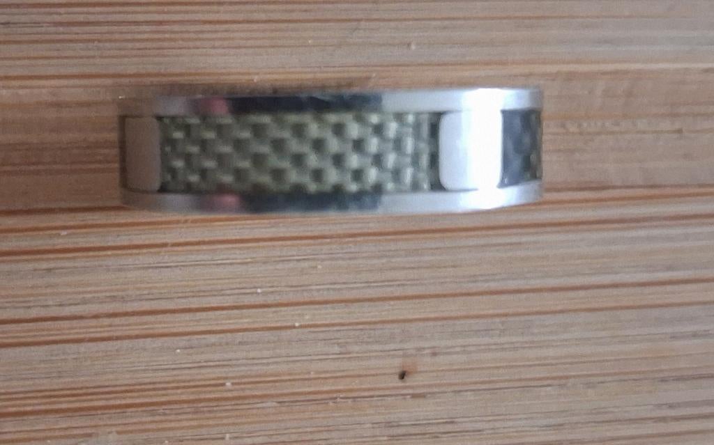 Bague, Ophalen of Verzenden, Zilver, Ring
