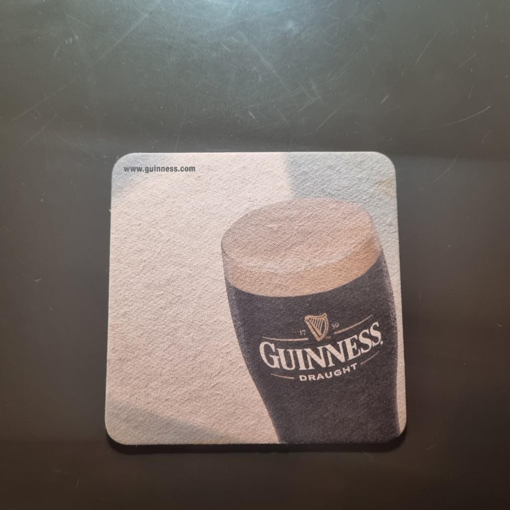 Sous Bock Guinness (modèle 9), Ophalen of Verzenden, Gebruikt, Viltje(s), Overige merken