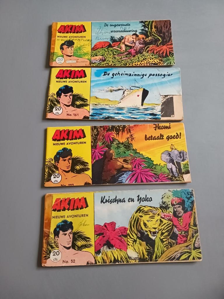 Akim, lot diverse nummers lilliput boekjes, Livres, BD, Utilisé, Plusieurs BD, Enlèvement ou Envoi