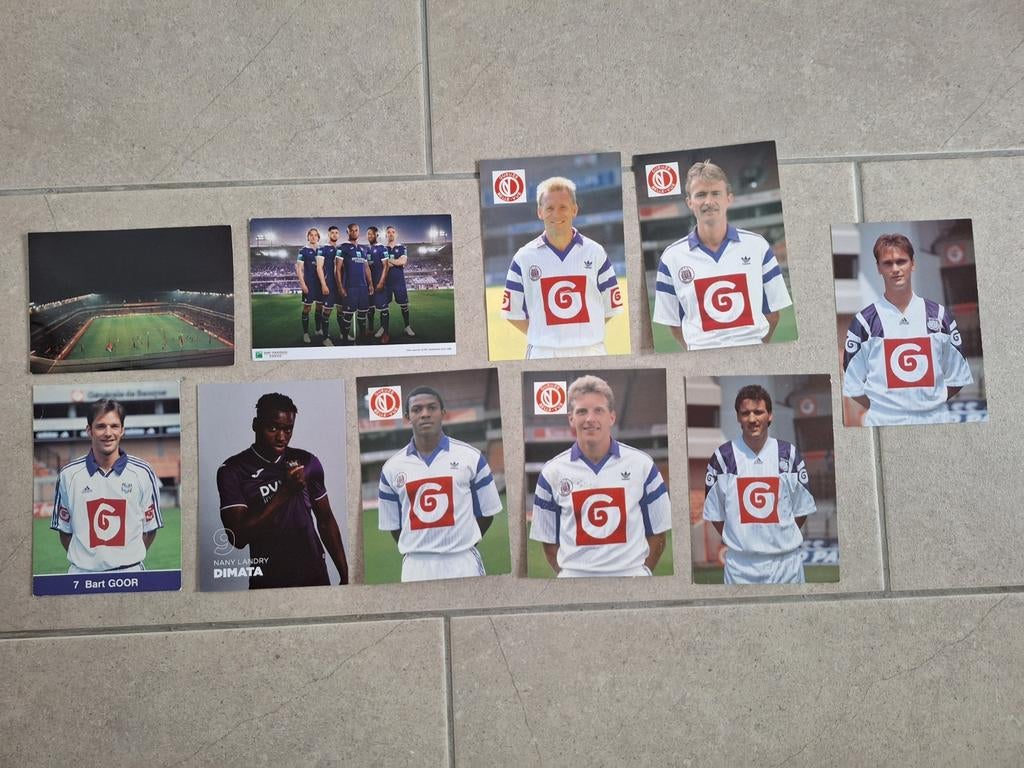 RSCA,  rsc Anderlecht,  carte de joueurs, Collections, Articles de Sport & Football, Enlèvement ou Envoi, Comme neuf