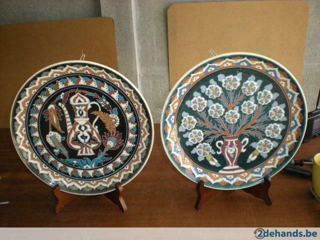 2 borden, Antiek en Kunst, Ophalen