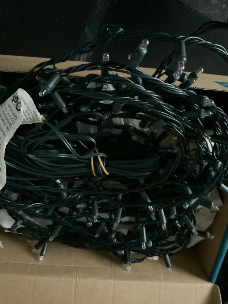 2 lichtslingers 260 lampjes (binnen), Ophalen, Gebruikt