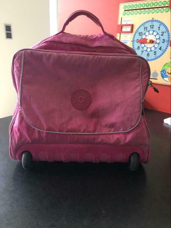 Kipling roze trolley boekentas, Enlèvement ou Envoi, Rose