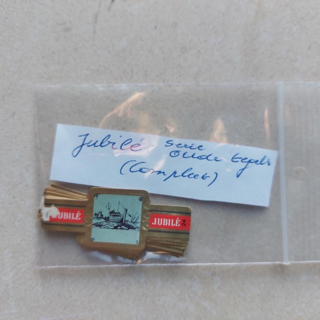 Reeks sigarenbandjes Jubilé, Ophalen of Verzenden, Sigarenbandjes