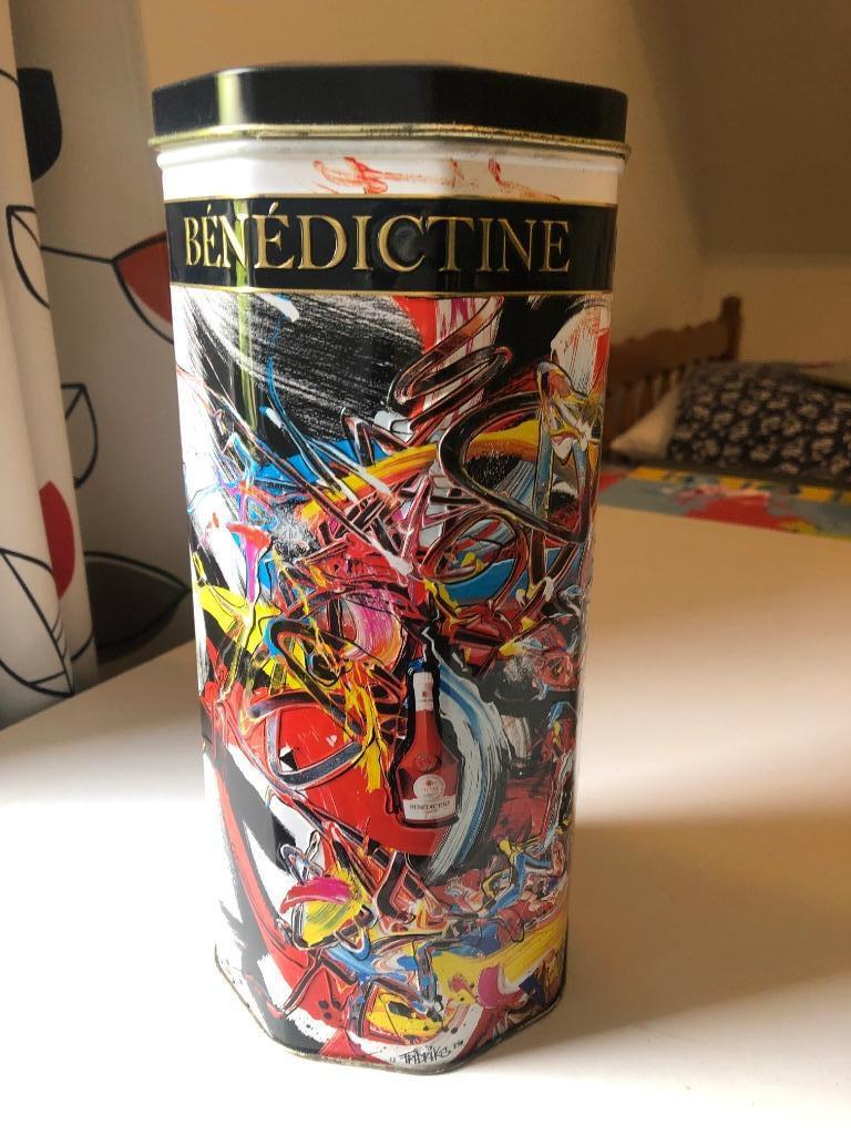 blikken doos Bénédictine nr 14, Verzamelen, Ophalen of Verzenden, Zo goed als nieuw, Overige, Overige merken