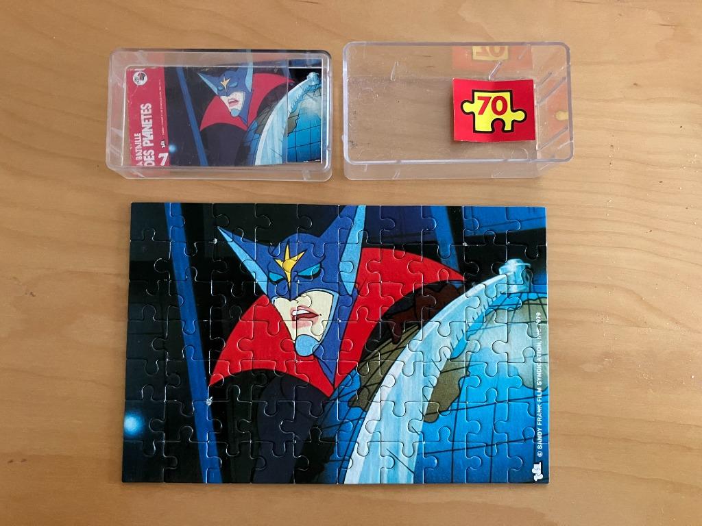 Oude vintage Gatchaman Battle of the Planets ZolTar-puzzel, Verzamelen, Speelgoed, Nieuw, Ophalen of Verzenden