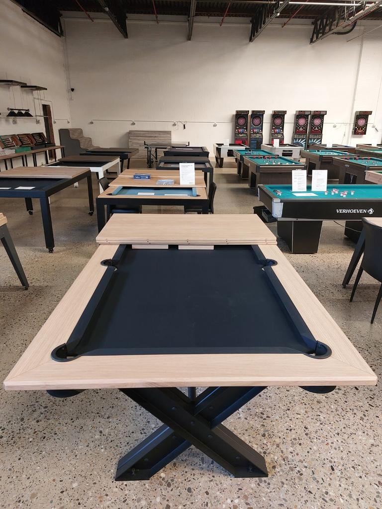Pooltafel René Pierre Meteor, Sport en Fitness, Biljarten en Poolen, Nieuw, Pooltafel, Ophalen