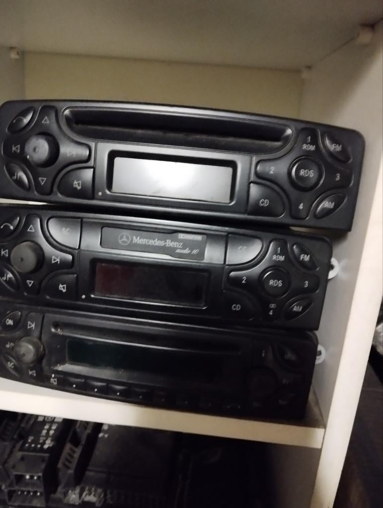 Mercedes auto radio s voor in uw oldtimer, Auto diversen, Ophalen of Verzenden, Gebruikt