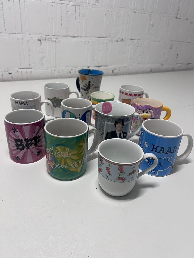 Tasses à café, Maison & Meubles, Enlèvement, Céramique