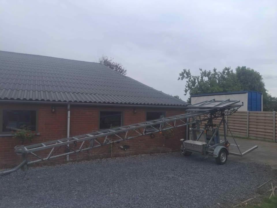 Bouwlift 9m, Ophalen, Gebruikt