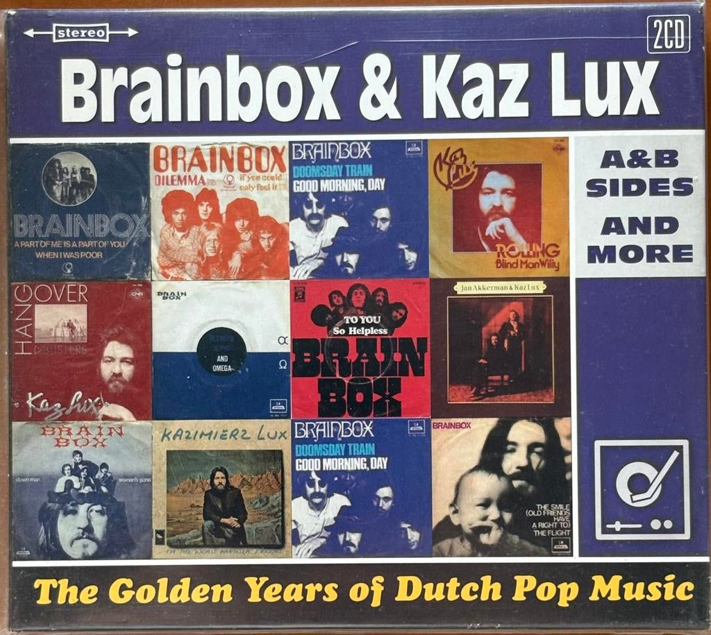 BRAINBOX & KAZ LUX - The Golden Years Of Dutch Pop Music, Ophalen of Verzenden, Zo goed als nieuw