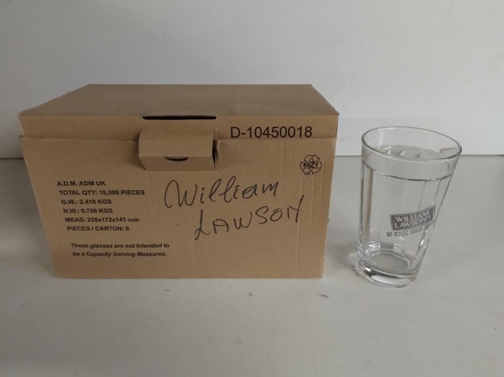 Lot longdrink glazen William Lawson's, Collections, Enlèvement ou Envoi, Neuf