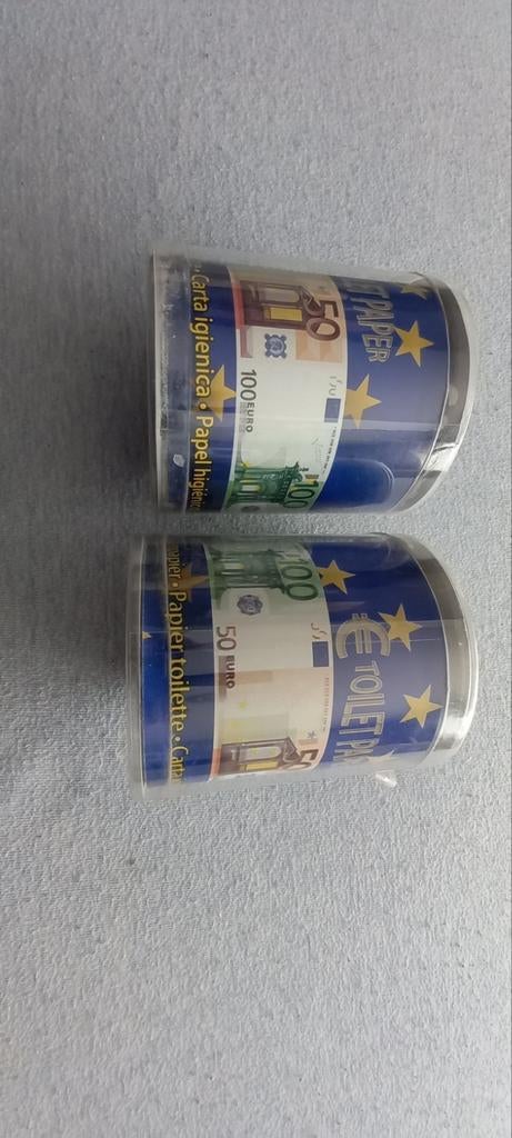 Euro toiletpapier, Ophalen of Verzenden, Nieuw