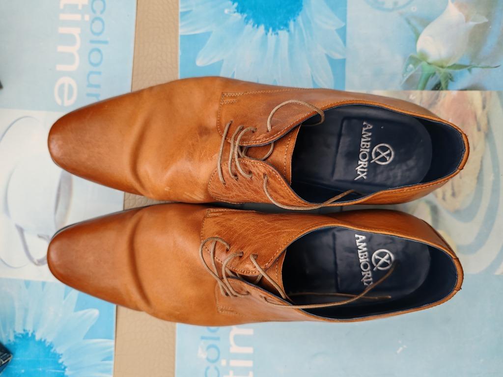 schoenen heren, Kleding | Heren, Schoenen, Ophalen, Ambiorix, Bruin, Zo goed als nieuw