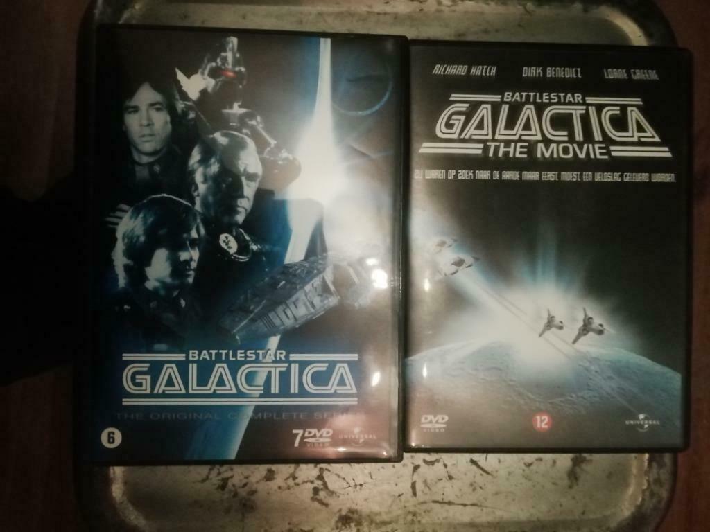 Battlestar Galactica – de originele serie èn de film, Cd's en Dvd's, Vanaf 12 jaar, Verzenden, Science Fiction, Boxset
