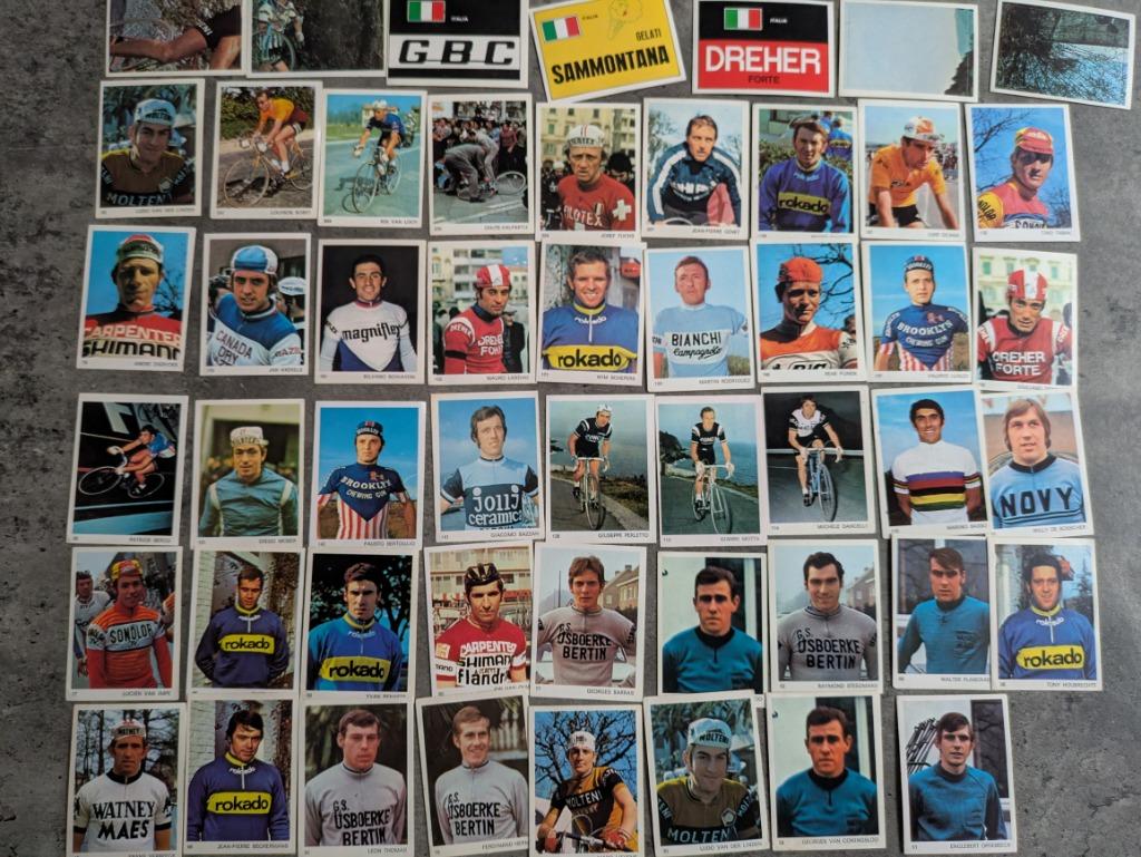 WIELRENNERS ED. NOMEDIA SPRINTERS 73  51 PLAATJES, Verzenden