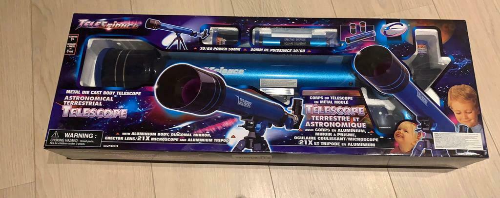 Telescoop Telescience - nieuw / ongeopend - Sinterklaas idee, Ophalen of Verzenden, Nieuw