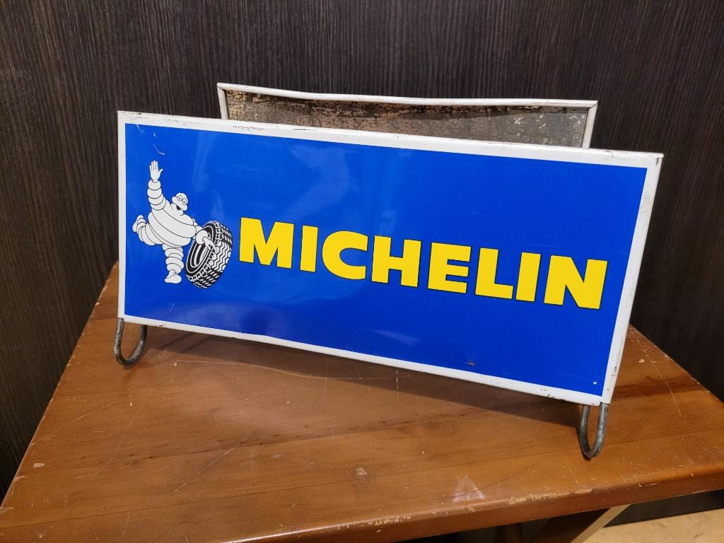 Michelin-bandendisplay vintage design nr. 2, Verzamelen, Ophalen of Verzenden, Gebruikt, Reclamebord