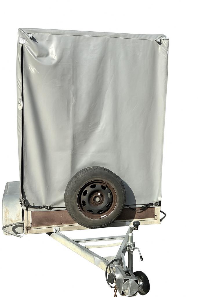 Dubbels ass aanhangwagen 750 kg, Ophalen, Gebruikt