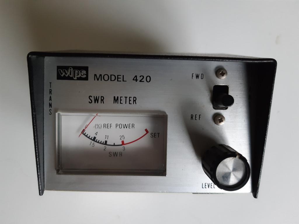 TOSmètre (SWRmeter) - WIPE model 420, Enlèvement ou Envoi, Comme neuf