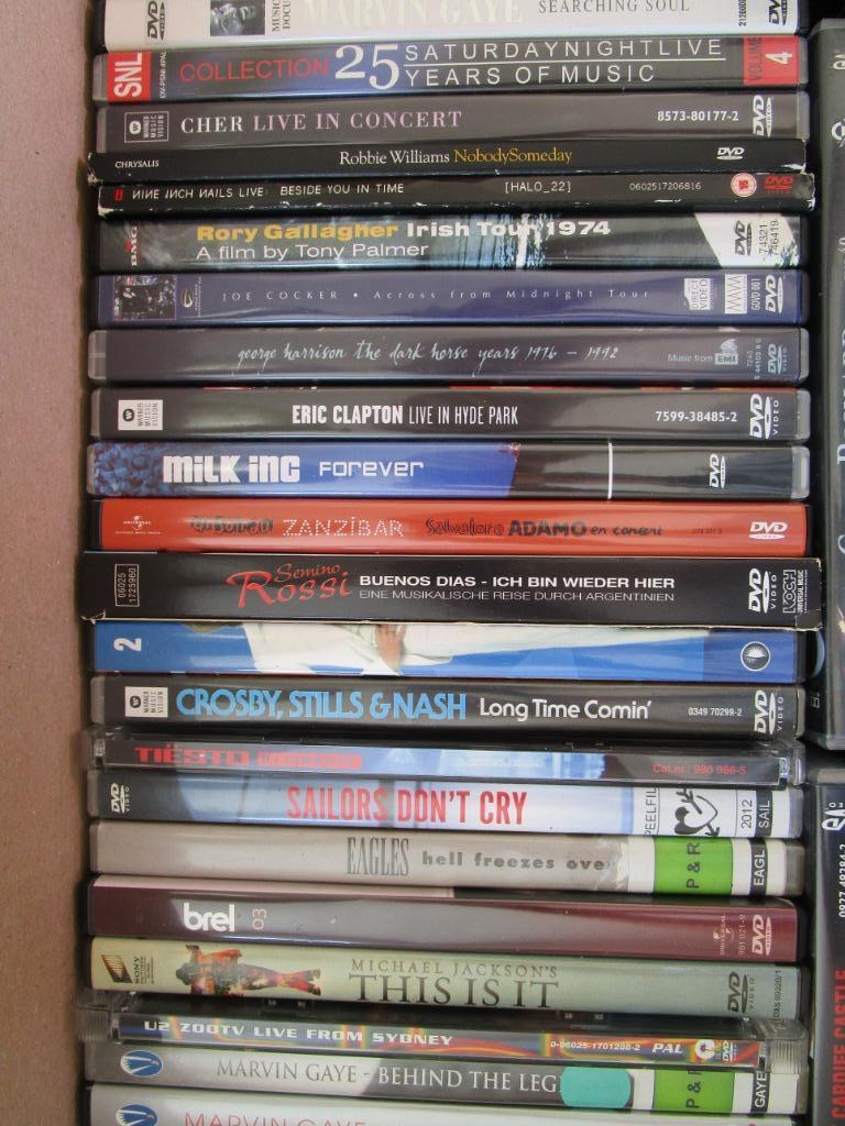MUZIEK DVD'S - 100 ROCK & POP CONCERT DVD'S, Alle leeftijden, Ophalen of Verzenden, Zo goed als nieuw