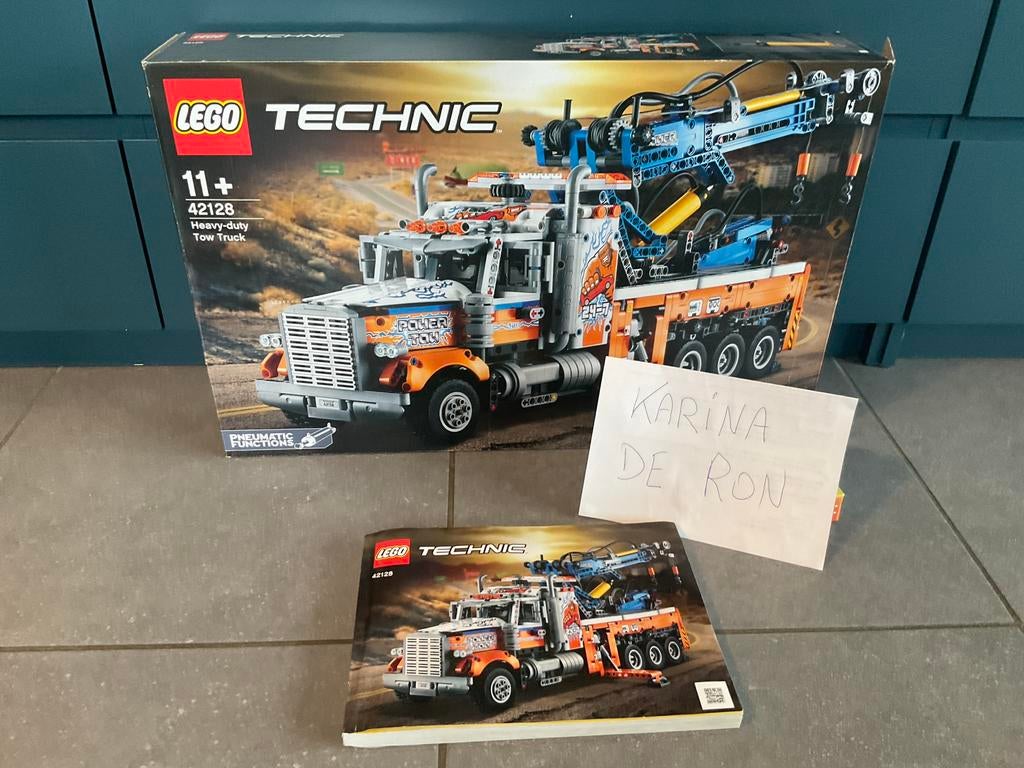 Lego technic sleepwagen setnr 42128 perfecte staat!, Enlèvement, Comme neuf, Lego