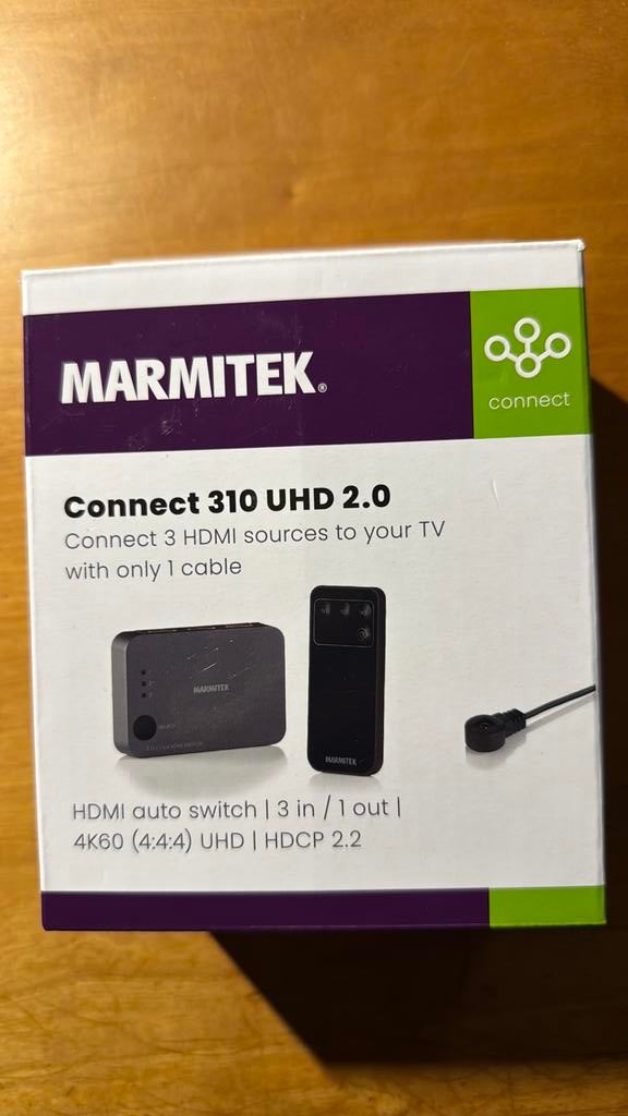 3 HDMI to TV with 1 cable (connect 310 UHS 2.0) Marmitek, Ophalen, Zo goed als nieuw
