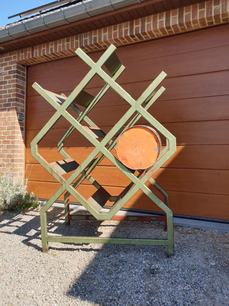 Rack/rayonnage à fût de 60 litres, Enlèvement, Utilisé