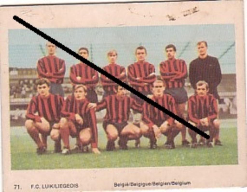 FC Liège / Liégeois, Envoi, Utilisé, Affiche, Image ou Autocollant
