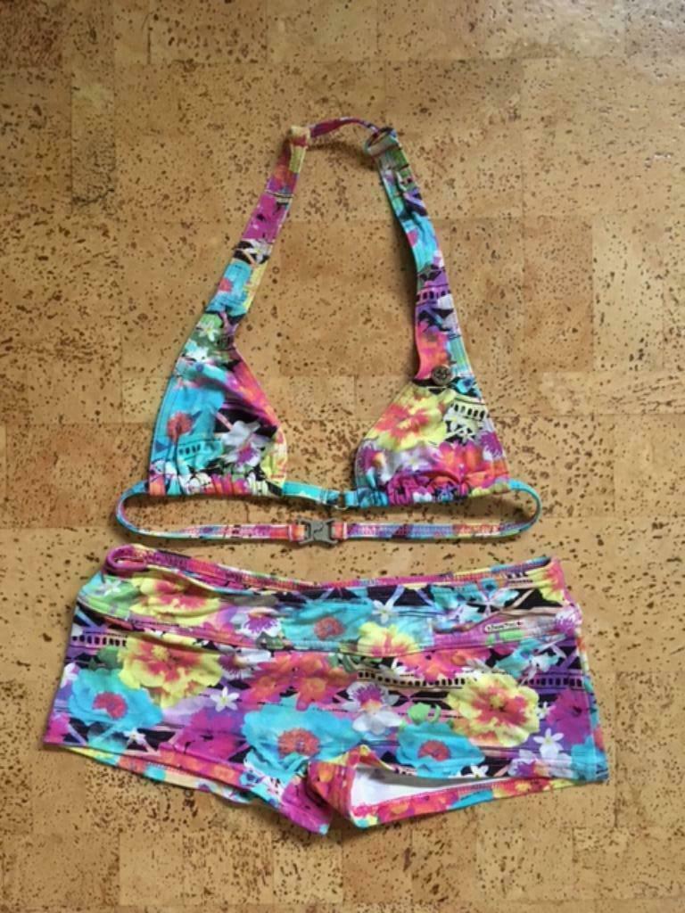 Multicolor bikini Banana Moon 10j, Banana Moon, Utilisé, Ensemble de bikini, Fille