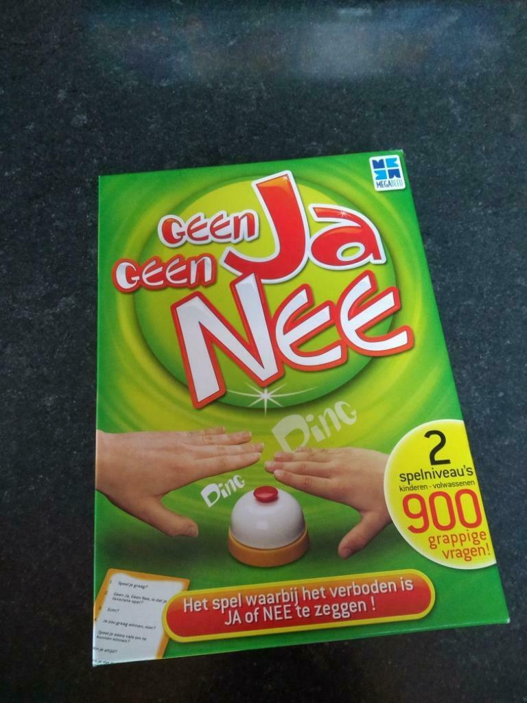 Spel Geen ja geen nee, Hobby en Vrije tijd, Vijf spelers of meer, Ophalen of Verzenden, Zo goed als nieuw, Megableu