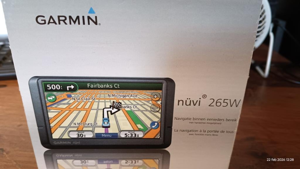 Garmin gps, Enlèvement