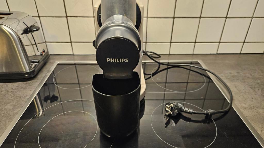 Philips sapcentrifuge, Ophalen, Gebruikt