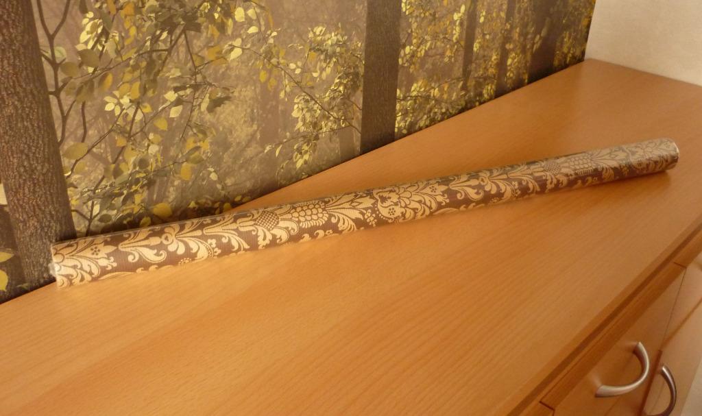 Bruin beige barok geschenkpapier inpakpapier cadeaupapier, Ophalen of Verzenden