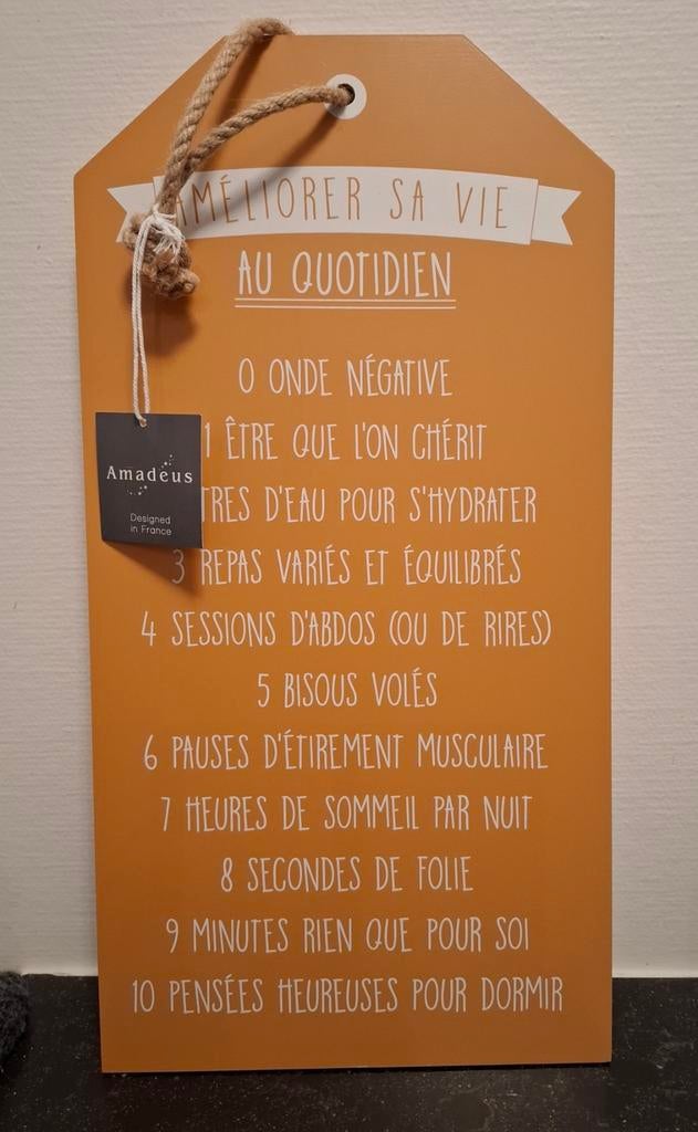 Panneau décoratif NEUF, Comme neuf
