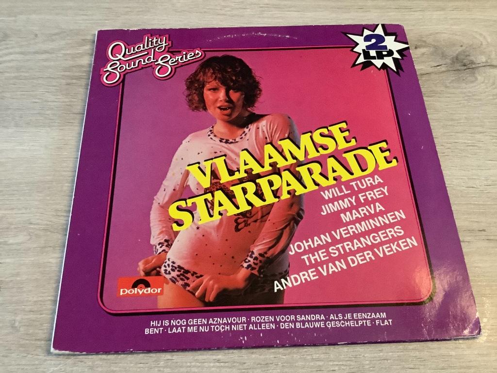 Vinyle Flemish Starparade double LP, CD & DVD, Envoi, Comme neuf, 12 pouces, Chanson réaliste ou Smartlap