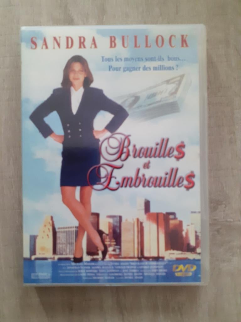 Brouilles et Embrouilles (Sandra Bullock) Dvd, Enlèvement ou Envoi, Comme neuf