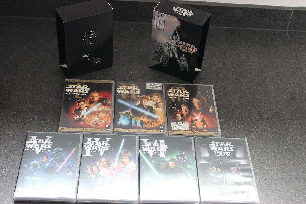 10DVD-BOX STAR WARS 1 2 3 4 5 6  NIEUW, Verzamelen, Ophalen of Verzenden