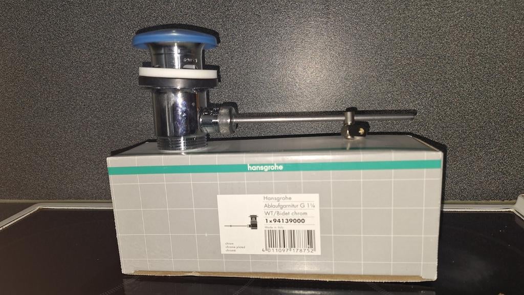 Set (2 pièces) Kit lavabo chromé Hansgrohe, Enlèvement, Lavabo