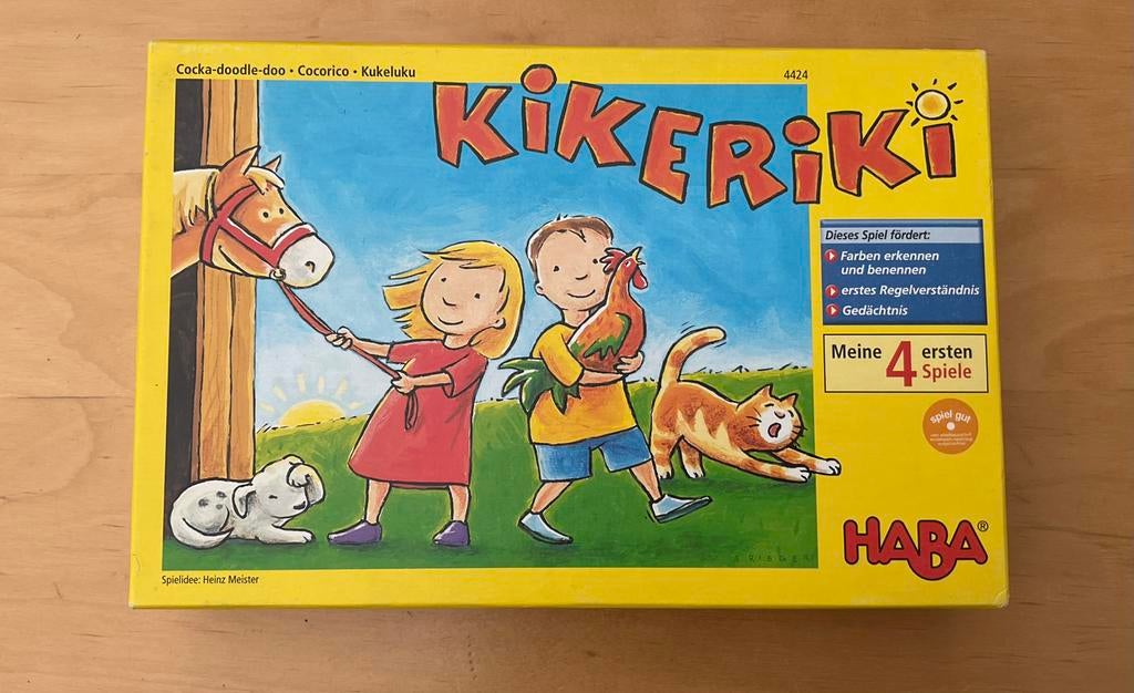 Jeu HABA… Kikeriki…. Cocorico, Ophalen, Zo goed als nieuw