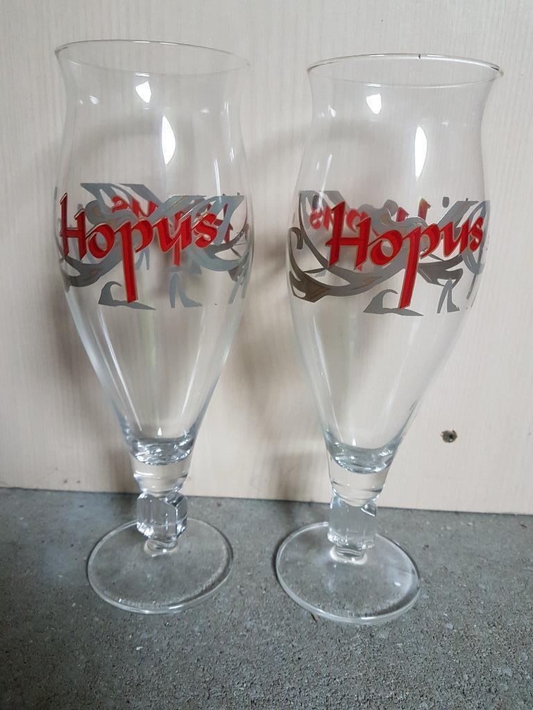 Bierglazen Hopus 2 stuks, Enlèvement, Neuf, Verre à bière