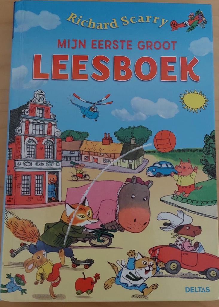 Richard Scarry - Mijn eerste groot leesboek, Ophalen of Verzenden, Richard Scarry