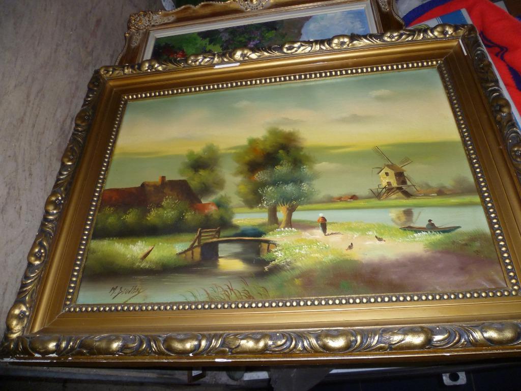 SCHILDERIJ OP DOEK, Enlèvement