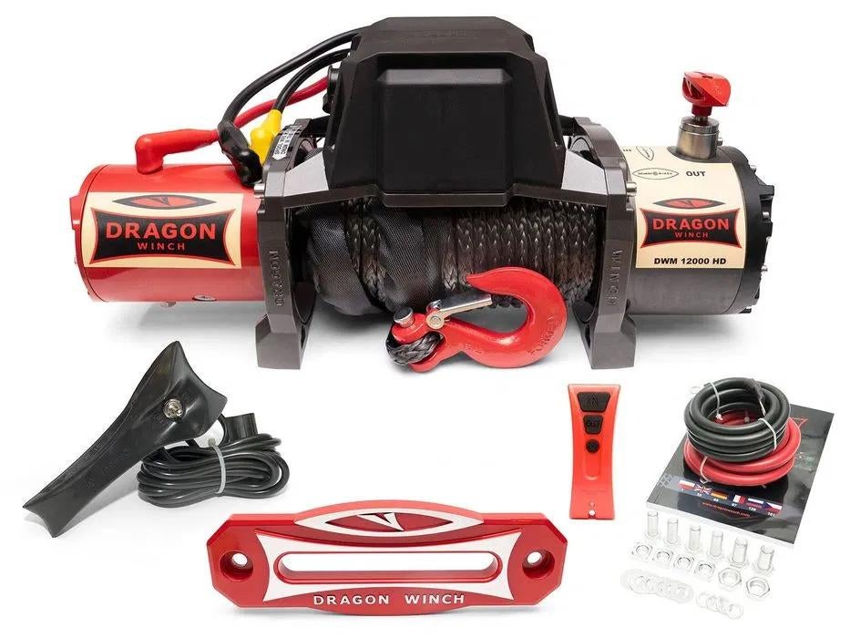 Dragon 13000lbs elektrische winch / lier *synthetische touw*, Ophalen, Nieuw