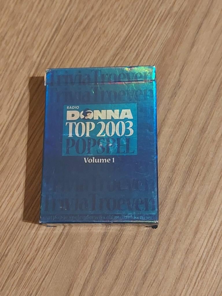 Radio Donna Top 2003 Popspel (Trivia Troeven, Volume 1), Ophalen of Verzenden, Gebruikt, Nova Carta