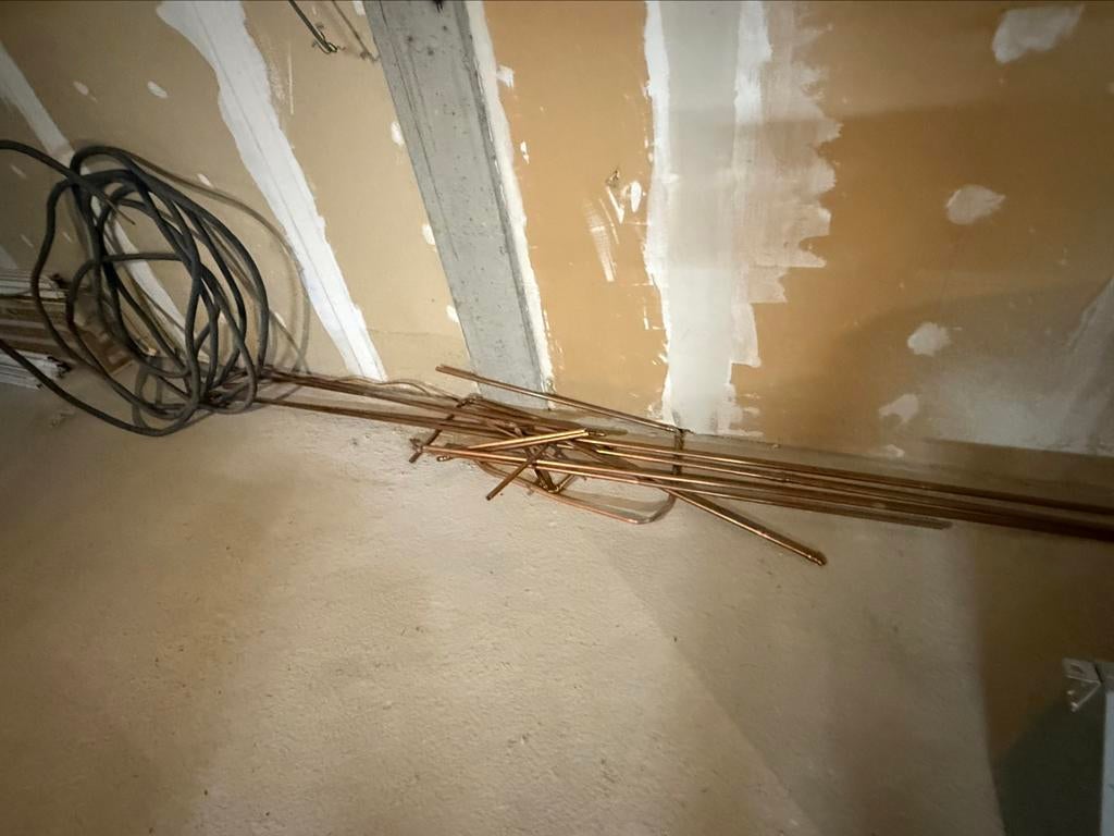 Koper leidingen, Doe-het-zelf en Bouw, Ophalen, Zo goed als nieuw, Koper